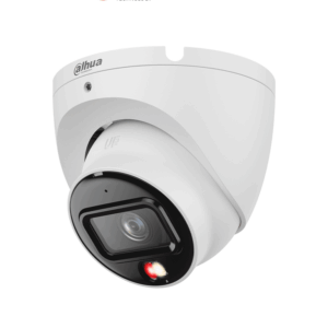 DAHUA DH-IPC-HDW1839TP-A-IL-0280B-S6 - Cámara IP Domo de 8MP con resolución 4K, lente de 2.8 mm y ángulo de visión de 105°. Equipado con iluminador dual, micrófono integrado, IR de 30m, DWDR, H.265, PoE. protección IP67.