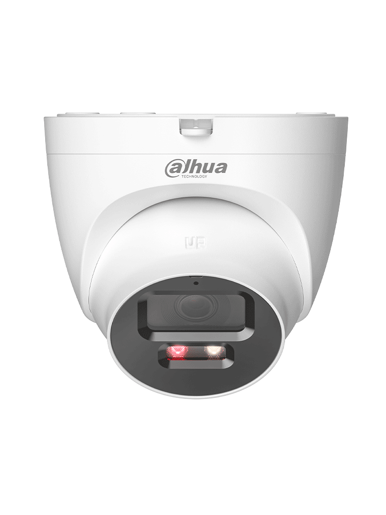 DAHUA IPC-HDW2249T-S-PV - Cámara domo IP de 2MP/ Iluminador Dual Inteligente/ Lente 2.8/ Disuasión activa/ SMD Plus/ protección perimetral/ Incorpora micrófono y bocina/ LED IR incorporado y luz cálida 30m/ PoE/ IP67/ IK10 antivandálica/ Ranura micro SD. - Image 2