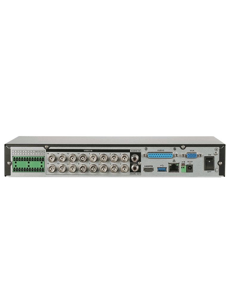 DAHUA XVR5116HE-4KL-I3 - DVR 16 Canales 4K con IA, WizSense, H.265+, 16 Canales + 16 IP (32 Ch máx.), Reconocimiento Facial, SMD Plus, Protección Perimetral, 16&3 E&S Alarma, 1 Puerto SATA. - Image 3