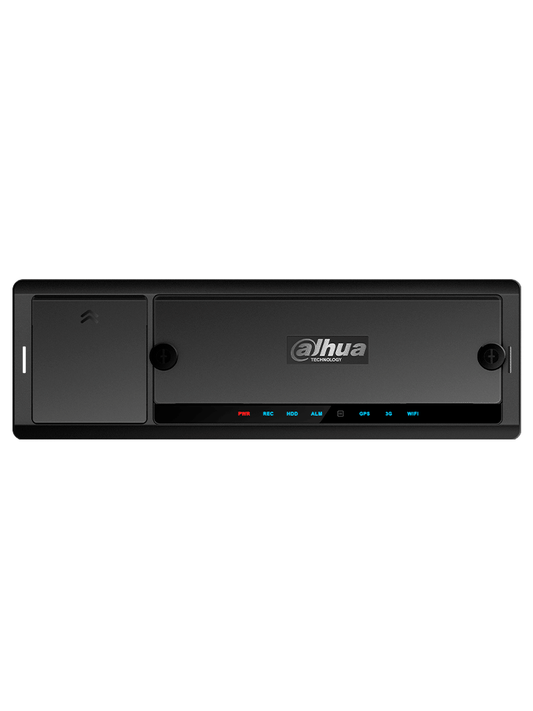 DAHUA DHI-MXVR4104-GFWI - DVR móvil de 4 canales analógicos + 4 IP, Resolución 1080p, Comunicación Ethernet, Wi-Fi y 3G/4G, Incorpora GPS, Principales analíticos: DSM y ADAS, Admite 1 HDD/SSD (2.5") y 1 SD, E&S Alarmas - Image 2
