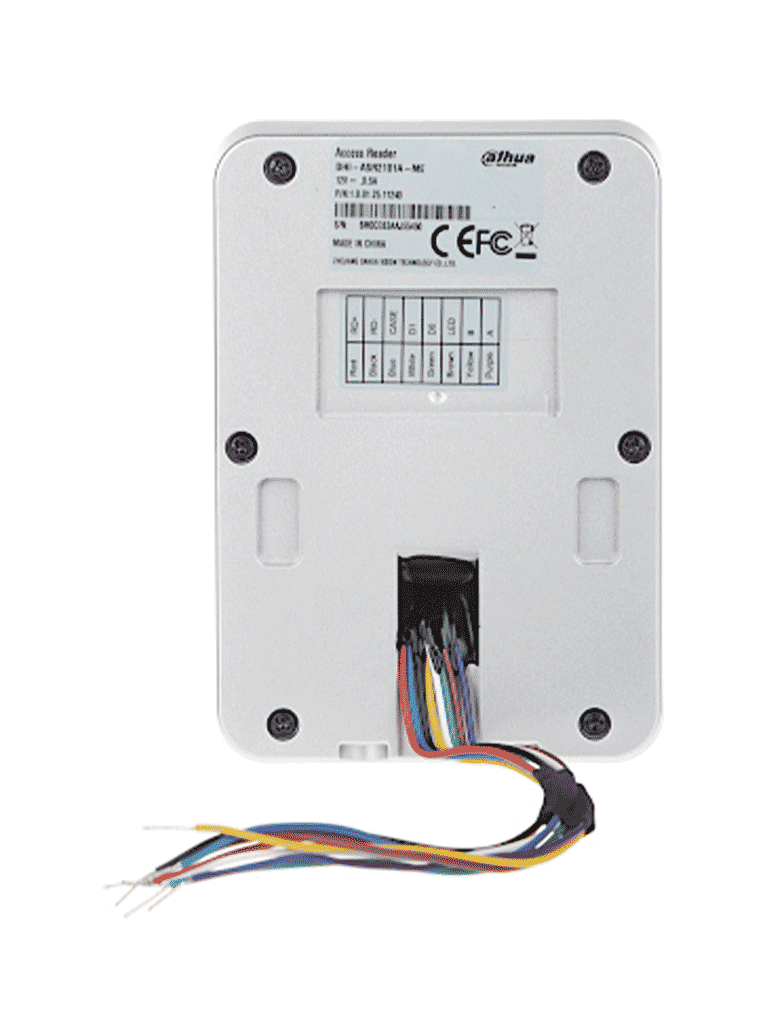 DAHUA DHI-ASR2101A-ME - Lectora con Tecnologia Dual con Teclado para Panel de Control de Acceso/ Soporta Tarjetas ID y Mifare/ Soporta Passwords/ Wiegand y RS-485/ Soporta Uso Exterior/ - Image 4