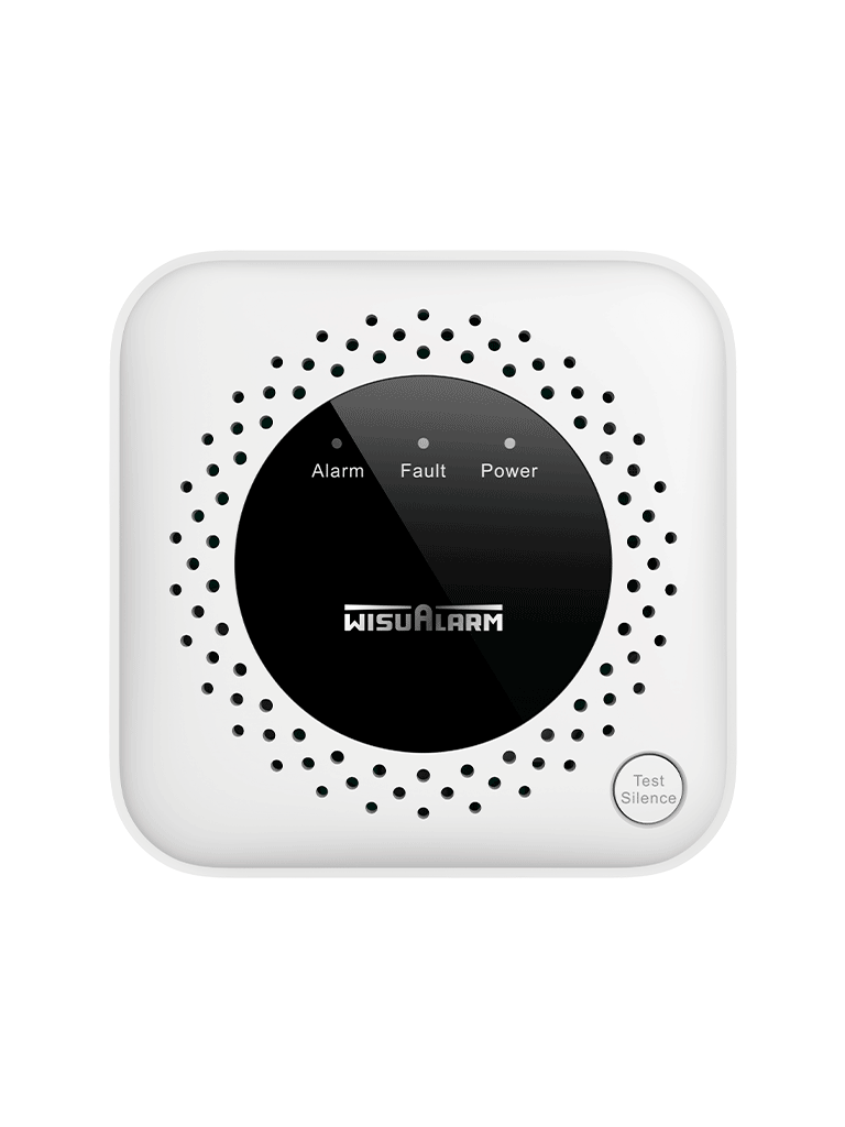 DAHUA WISUALARM DHI-HY-GA40A -Detector de gas metano (CH₄) autónomo, sensor de gas catalítico, salida de relevador, salida de válvula, detección de temperatura ambiente, alarma de 70 dB, LED indicadores, certificación CE, - Image 2