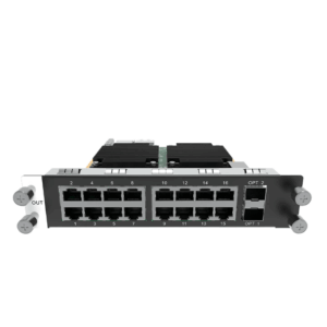 H_16xRJ45+2xFiber sending card NOVASTAR/Tarjeta de 16 puertos RJ45/2 Puertos STP/Hasta 650,000 píxeles por puerto a 8 bits/Diseñada para integrarse con los controladores H2, H5, H9 y H15 de NovaStar
