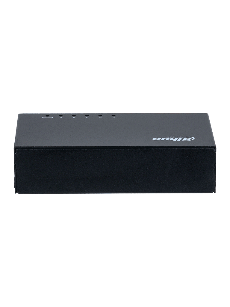 DAHUA PFS3005-5GT - Switch Gigabit de 5 Puertos No Administrable/ Capa 2/ 10/100/1000 Base-T/ Carcasa Metalica/ Switching 10G/ Tasa de Reenvio de Paquetes 7.44 Mbps/ Memoria Bufer de Paquetes 1Mb/ Con Proteccion de Descargas/ - Image 3