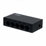 DAHUA PFS3005-5GT - Switch Gigabit de 5 Puertos No Administrable/ Capa 2/ 10/100/1000 Base-T/ Carcasa Metalica/ Switching 10G/ Tasa de Reenvio de Paquetes 7.44 Mbps/ Memoria Bufer de Paquetes 1Mb/ Con Proteccion de Descargas/