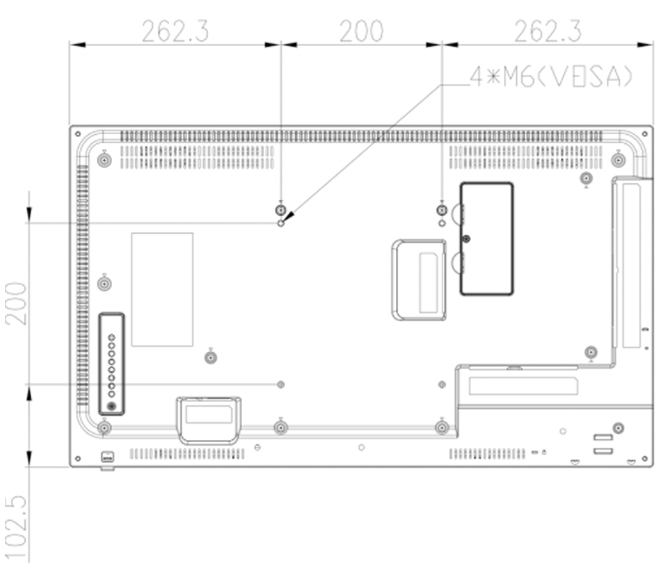 DAHUA LDH32-TAI200 - Pantalla LCD digital SIGNAGE 32 pulgadas / ANDRO ID 5.1 / Uso interior / Carcasa de metal / Video / Imagenes / Texto administrable remotamente MPS - Image 4