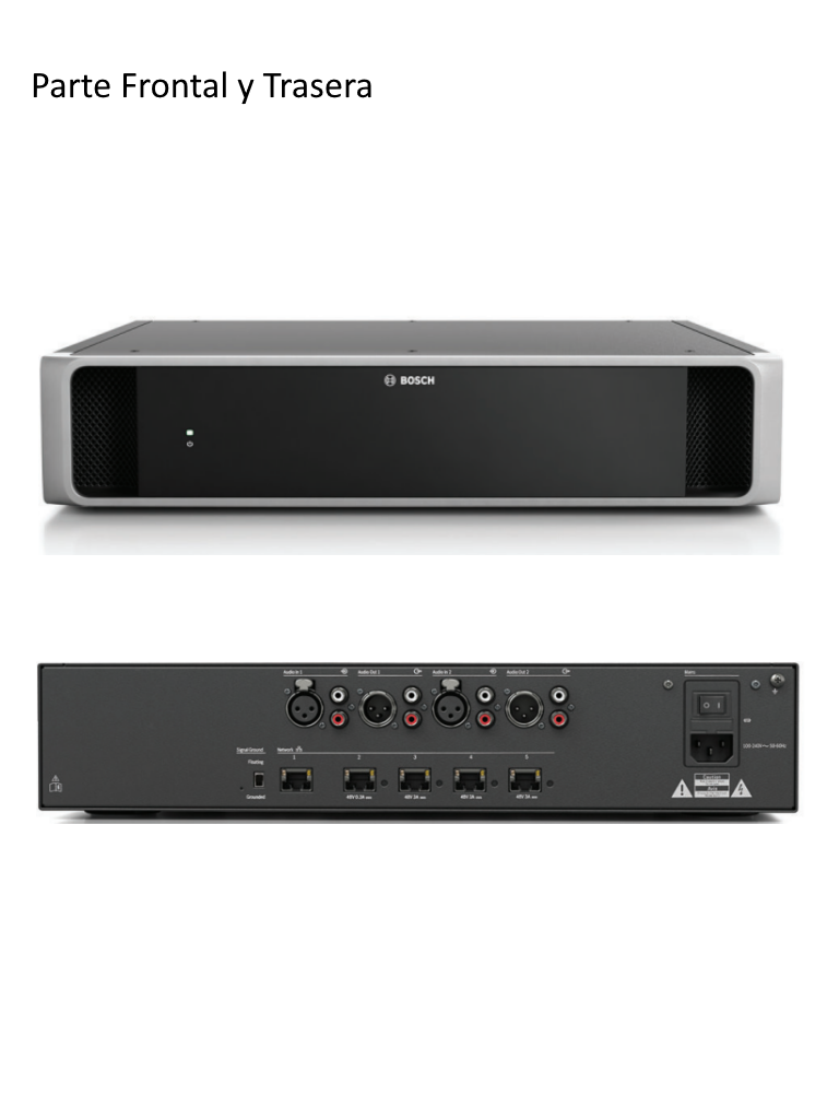BOSCH M_DCNMAPS2- SWITCH CON ALIMENTACION Y PROCESADOR DE AUDIO DICENTIS - Image 4