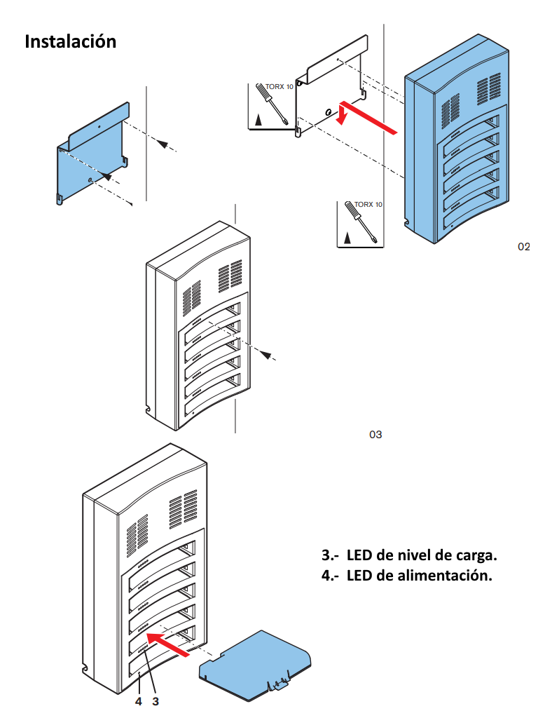 BOSCH M_DCNMWCH05- Cargador para 5 paquetes de baterías - Image 2
