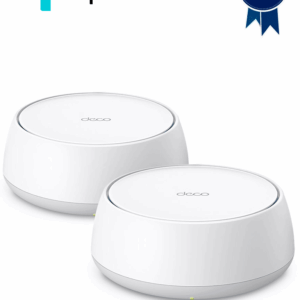 TP-LINK DECO BE25(2-PACK) - Sistema Mesh WiFi 7 , Wi-Fi 7 de Triple Banda de 3.6Gbps , 2 puertos 2.5Gbps , Multi-Link Operation (MLO) , Protección con HomeShield, AI-Roaming , compatible con Alexa y Google Home.