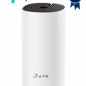 TP-LINK Deco E4(1-pack) - Router inalámbrico mesh para hogar dedoble banda AC 1200, con 2 puertos 10/100 Mbps y compatible con Alexa.