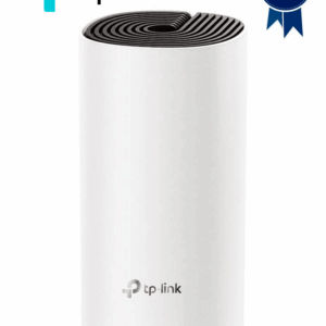 TP-LINK Deco M4(1-pack) -  Router inalámbrico MESH para interior y hogar de doble banda Wi-Fi 5 AC1200 Mbps con 2 puertos Gigabit WAN/LAN, 2 antenas internas y administración mediante la app Deco (iOS, Android).