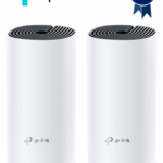 TP-LINK Deco M4(2-pack) - Kit de 2 routers inalámbricos MESH para interior y hogar de doble banda Wi-Fi 5 AC1200 Mbps, con 2 puertos Gigabit WAN/LAN, 2 antenas internas y administración mediante la app Deco (iOS, Android). (2 piezas)