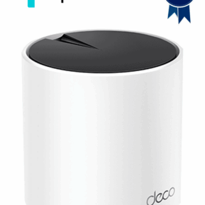 TP-LINK DECO X55(1-pack) - Router MESH para hogar de doble banda Wi-Fi 6 AX3000 Mbps con 3 puertos Gigabit WAN/LAN, 2 antenas internas, administración en la app Deco (iOS, Android) y protección HomeShield.