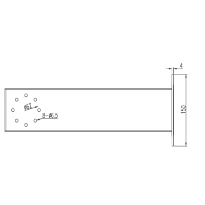 DAHUA EXB100- MONTAJE EN PARED PARA CAMARA DAHUA ANTIEXPLOSION EPC230U - Image 3