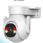 DAHUA DH-P3B-PV- Cámara IP PT WiFi de 3 Megapíxeles con audio bidireccional (micrófono y altavoz), sirena de 110 dB, WiFi 6, detección de personas y vehículos, IP65 y ranura MicroSD.