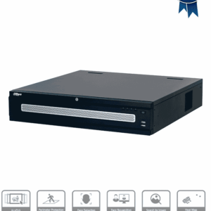 DAHUA DHI-NVR608RH-128-XI - NVR con tecnología Acupick y WizMind 128 canales 32MP, 8HDD, 1024Mbps. Clúster N+M, RAID0/1/5/6/10, Hot Swap. Detección de rostros, metadatos, protección perimetral, SMD Plus, y soporte IA por cámara.
