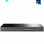 TP-LINK DS-P7001-08 - DeltaStream - OLT de 8 puertos GPON con capacidad de conexión de hasta 1,024 ONUs, 1 puerto Gigabit RJ45 Uplink, 2 puertos SFP+ Uplink y fuentes redundantes AC-AC incluidas. Administración desde la nube (DPMS).