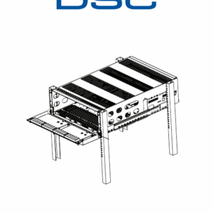 DSC SGMLRF5 Chasis Metálico para montaje de tarjetas para System V