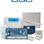 DSC NEO-ICON-IPLTE-SB - Paquete SERIE NEO con panel HS2032 de 8 zonas cableadas expandible a 32/Teclado de Iconos HS2ICN /Sensor PIR LC200 Cableado/2 contactos blancos cableados/Transformador/Gabinete GTVCMX003/Comunicador Dual TL280LE/Sin Batería