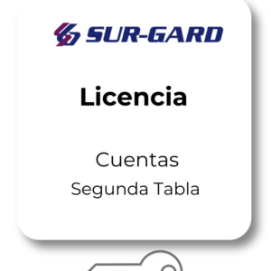 DSC SGDRL5IPSLIC2 - Licencia Segunda Tabla para adicionar 512 cuentas de videoverificacion, 512 cuentas supervisadas y 3072 sin supervision para un total de 8,192cuentas IP