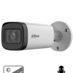 DAHUA DH-HAC-HFW1500RN-Z-A-27135-S3-DIP - Cámara Bullet de 5 Megapíxeles/ Lente Motorizado de 2.7 a 12 mm/ Micrófono Integrado/ IR de 60 Mts/ Metálica/ IP67/ BLC/HLC/DWDR/
