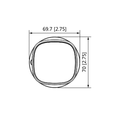 DAHUA HAC-HFW1231CM-28 - Camara Bullet 1080p/ Super Adapt/ Metalica/ Lente de 2.8mm/ WDR Real de 130 dB/ 107 Grados de Apertura/ 30 Mts de IR/ IP67/ Soporta CVI/AHD/TVI y CBVS/ Ideal para Contrastes de Luz/ - Image 2