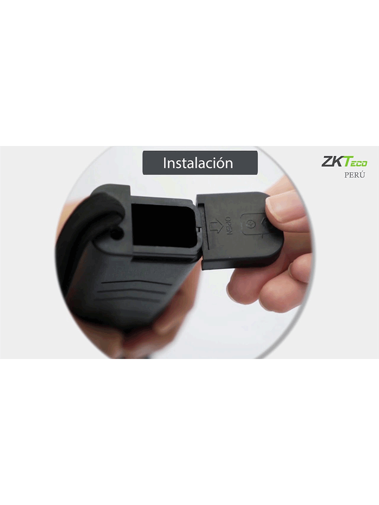 ZKTECO D100S - Detector portátil con batería de litio, alarma configurable y 75 decibeles de intensidad. Ideal para seguridad, fábricas y educación. - Image 2