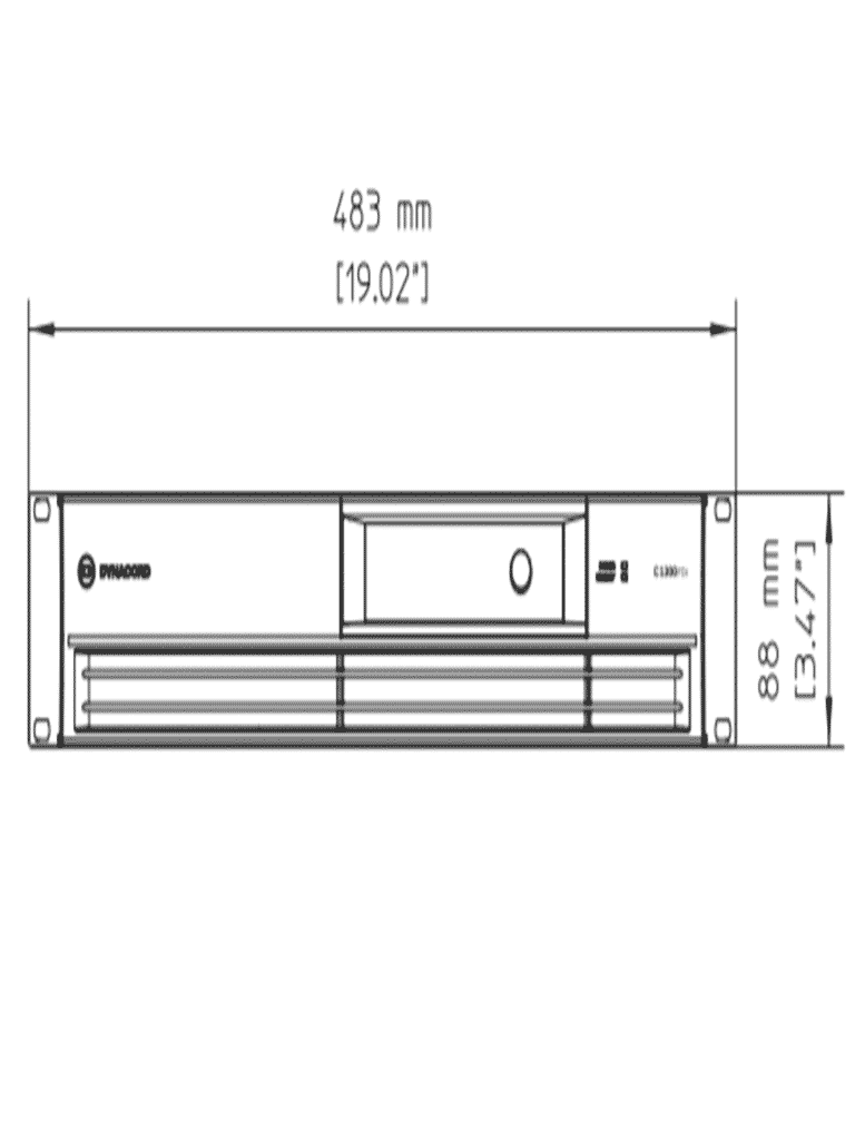 BOSCH M_C1800FDiUS - Amplificador de Potencia con DSP 2x950W / Low-Z y Hi-Z / DYNACORD - Image 3