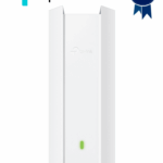 TP-LINK - EAP650-OUTDOOR / Punto de acceso WiFi 6 para interiores/exteriores AX3000/ 3Gbps de velocidad/ OFDMA y MU-MIMO/ Alimentación por POE 802.3at PoE+ y PoE pasivo