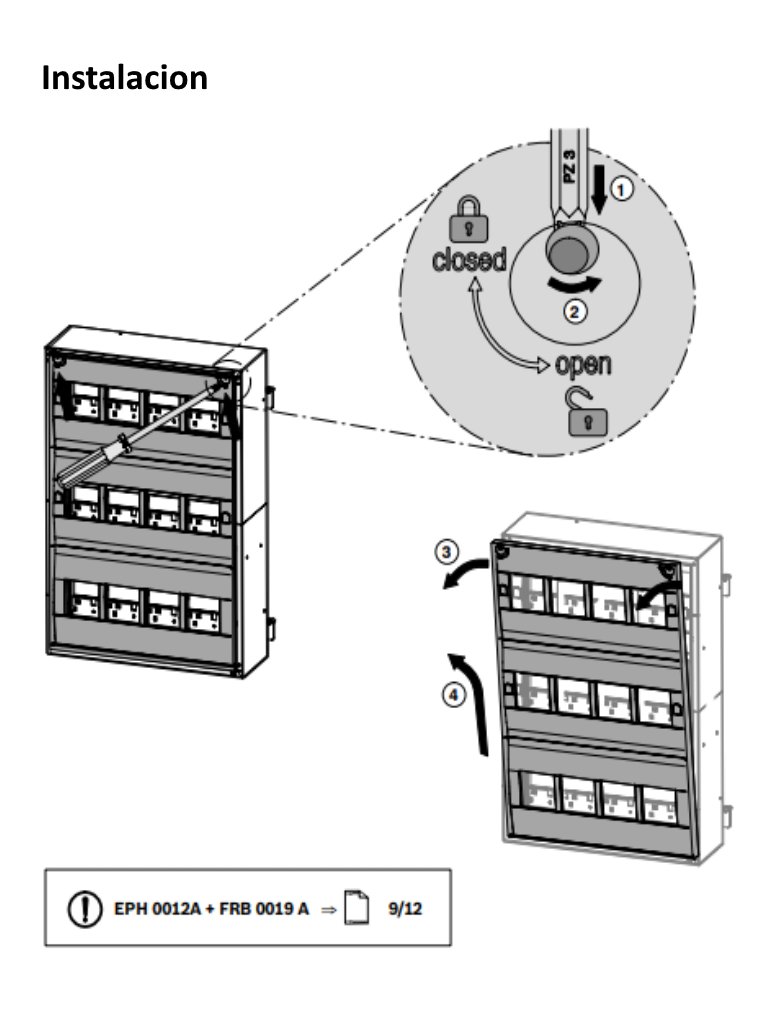BOSCH F_EPH0012A- CABINA DE AMPLIACION PARA 12 MODULOS/ MONTAJE EN BASTIDOR/ 3 RIELES - Image 2