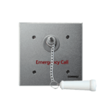COMMAX ES420 - Botón de emergencia con cadena para sistema de llamado de enfermería / Uso en regaderas, con protección contra agua / Conexión con JNS4CS a 2 hilos / Activa luz de corredor