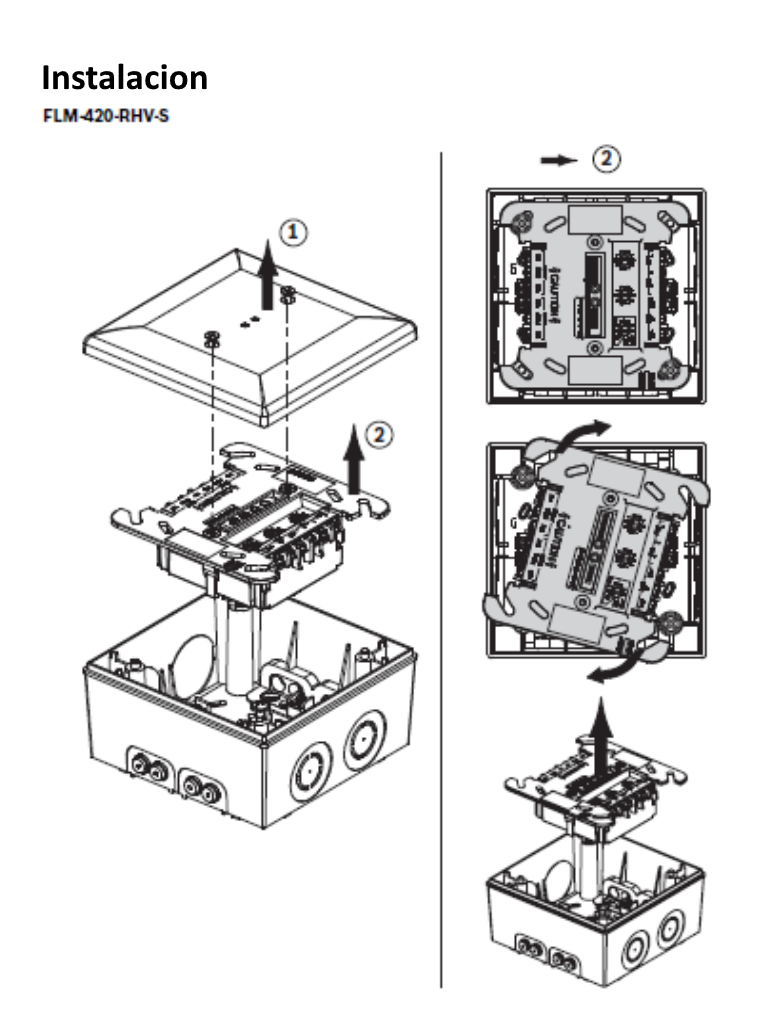 BOSCH F_FLM420RHVD - Modulo de dos reles de alta tension / Compatible panel 5000 - Image 3