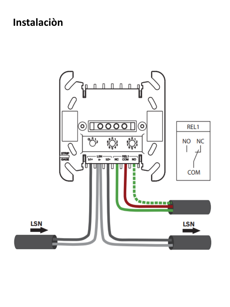 BOSCH F_FLM420RLV1D - Modulo de interconexion de rele de baja TENSIO - Image 2