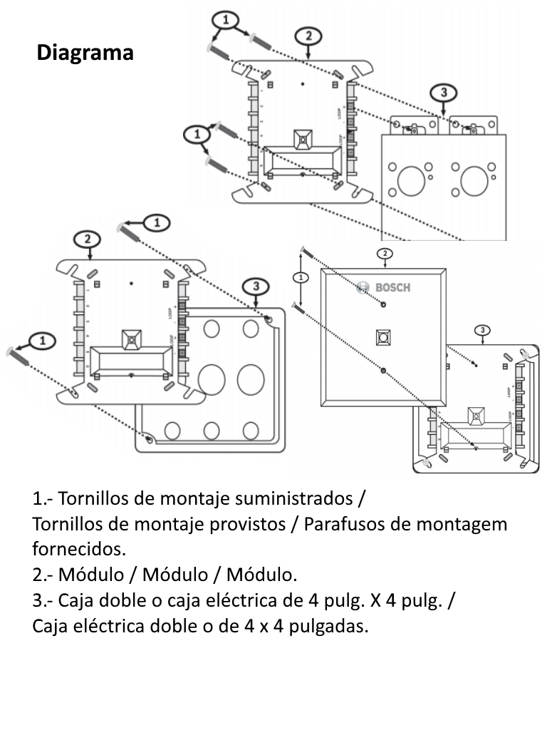 BOSCH F_FLM7024ISO- MODULO AISLADOR DE BUS MUX - Image 2