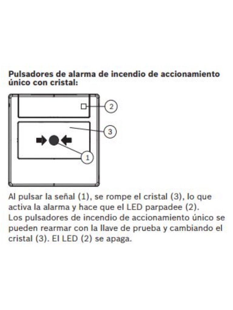 BOSCH F_FMC420RWGSRRD - Estación Manual LSN Direccionable / REARME / Montaje en Superficie / Rojo - Image 4