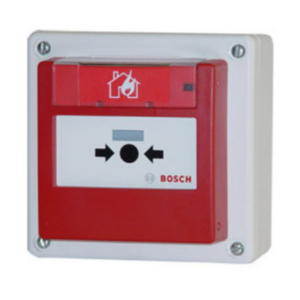 BOSCH F_FMC420RWHSRRD - Pulsador de alarma de incendio para exterior / Opcion de REARME / Rojo