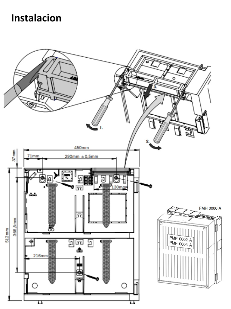 BOSCH F_FMH0000A- BASTIDOR DE MONTAJE MEDIANO - Image 2