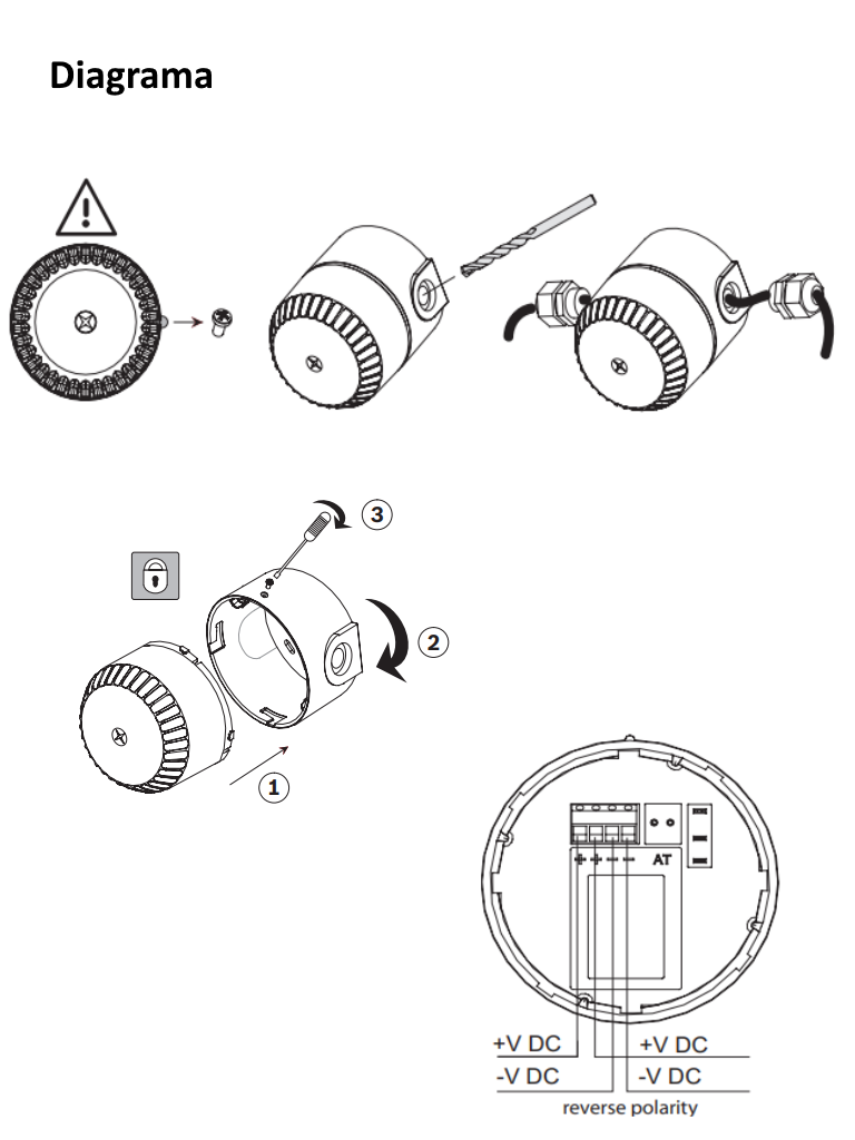 BOSCH F_FNS320SWH- FLASH TRANSPARENTE PARA MOTAJE EN SUPERFICIE/ PARA ALARMA VISUAL - Image 3