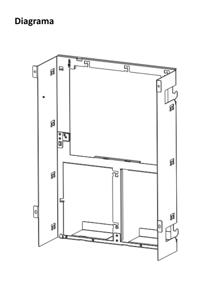 BOSCH F_FRB0019A- MARCO GRANDE PARA MONTAJE EN RACK DE 19 - Image 3