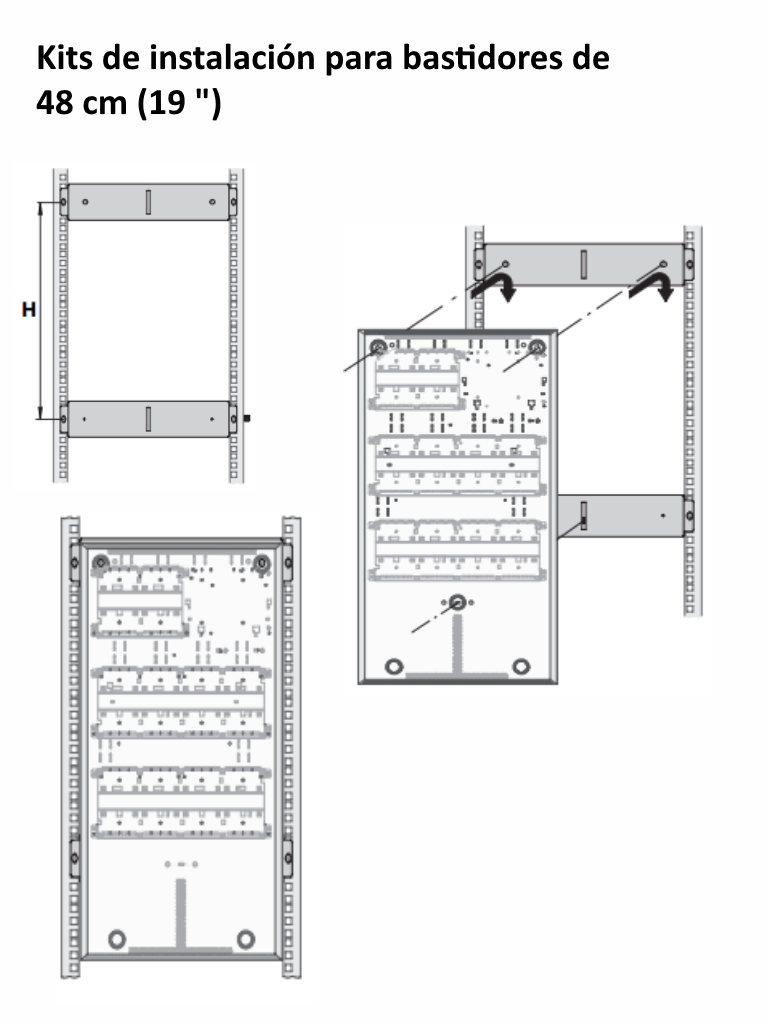 BOSCH F_KIT DE INSTALACION EN RACK DE 19 PULGADAS - Image 3