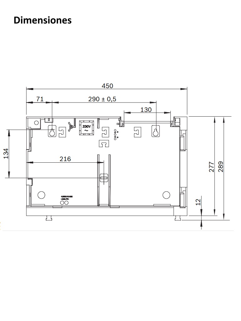 BOSCH F_FSH0000A - Bastidor de montaje PEQUE NO compatible para CARCASAS PSF 0002 a y USF 0000 a - Image 3