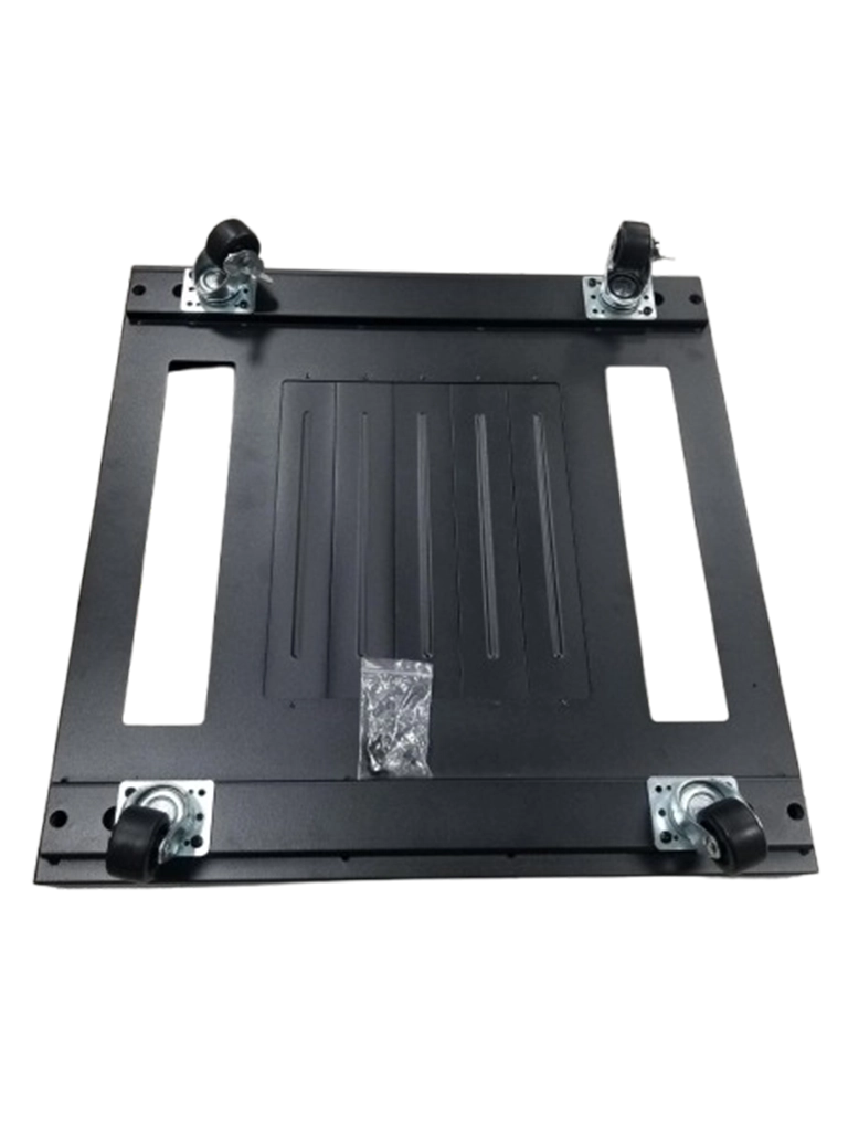 SAXXON SXR42U6642S - Gabinete de Piso color Negro / 42UR / Puerta de Vidrio Templado / Alto 198 cm / Ancho 60 cm / Profundidad 60 cm / Incluye Base con 2 Ventiladores 110V - Image 2