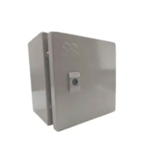 SBE TECH 303015 - Gabinete metálico 30.0 cm x 30.0 cm x 15.0cm / Para uso exterior / IP65 / NEMA 4 / Fabricado en Acero calibre 14