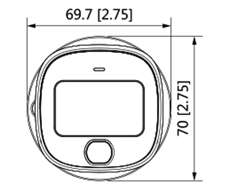 DAHUA HAC-HFW1209C-LED - Cámara Bullet Full Color 1080p/ Lente de 2.8 mm/ 106 Grados de Apertura/ Luz Blanca de 20 Mts/ DWDR/ Starlight/ IP67/ Soporta CVI/AHD y CVBS/ - Image 4