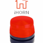 IHORN HC-05-LED - Estrobo Color Rojo / 90 Destellos por minuto compatible con paneles IHORN / RISCO / DSC / BOSCH .