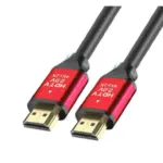 SAXXON HDMI-05 - Cable HDMI de .5 metro de alta velocidad / Versión 2.0 / Resolución 4K / Canal de retorno de audio (ARC) / Video 3D / Blindado para reducir interferencias / Chapado en oro / Alta resistencia y durabilidad.