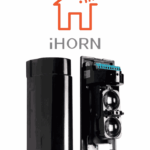 IHORN ABT60- Detector por doble haz de luz (fotocelda) / Distancia hasta 60 Mts / Velocidad de respuesta 50mS / 12 VDC compatible con paneles IHORN / RISCO / DSC / BOSCH