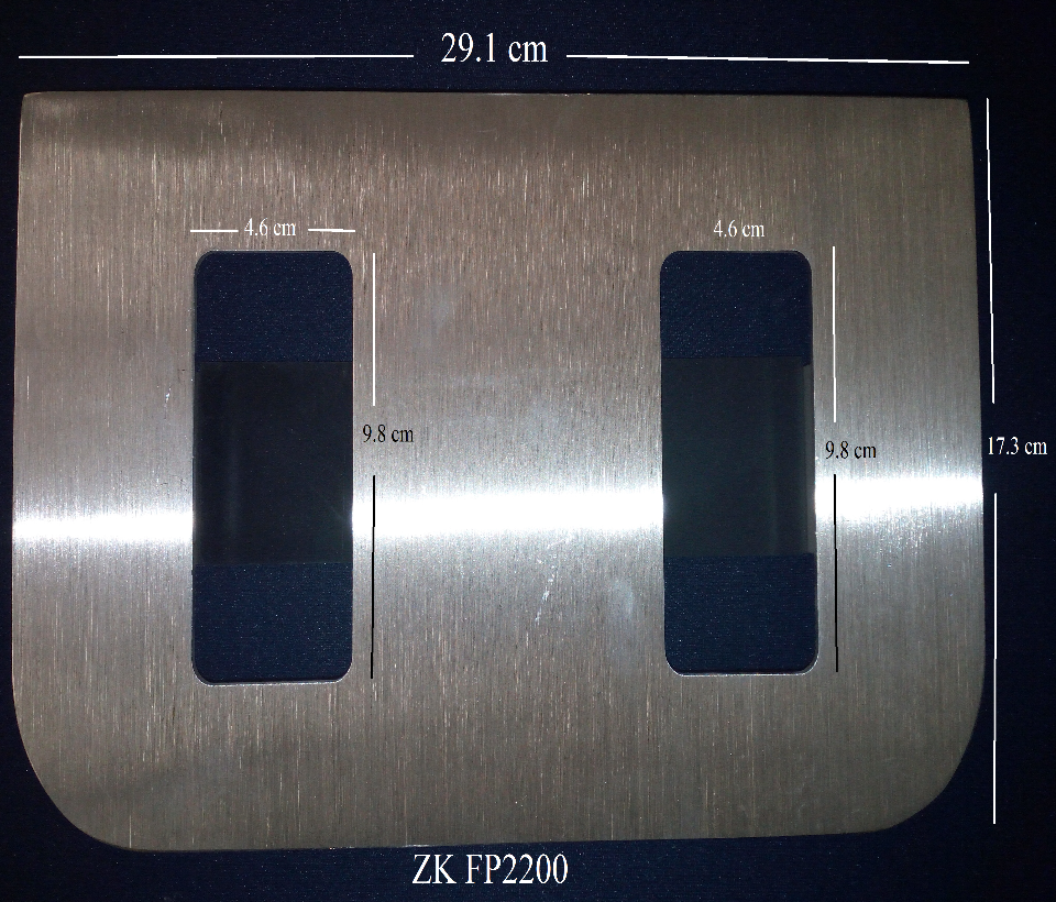 ZKTECO FP2200 - Accesorio para Montaje de Lectoras/ Compatible con Lectora FR1200 u otros/ Para Torniquete Modelo TS2200 - Image 3
