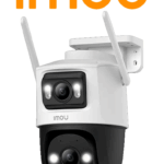 IMOU Cruiser Dual 10MP (IPC-S7XN-10M0WED ) - Cámara IP PT Dual Wifi Full Color con lente Fijo de 5 Megapixeles + Lente PT 5 Megapixeles. Cuenta con 30 m de Iluminación Nocturna y Audio Bidireccional con micrófono y tecnología IMOU Sense