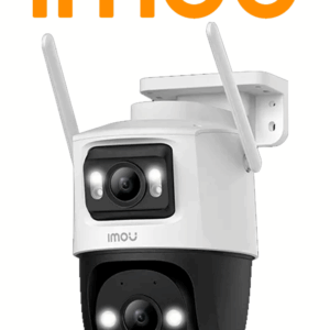 IMOU Cruiser Dual 10MP (IPC-S7XN-10M0WED ) - Cámara IP PT Dual Wifi Full Color con lente Fijo de 5 Megapixeles + Lente PT 5 Megapixeles. Cuenta con 30 m de Iluminación Nocturna y Audio Bidireccional con micrófono y tecnología IMOU Sense